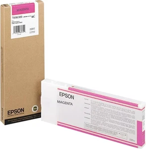 🖨️ Cartouche Epson T6063 Magenta Vif Original 220ml Pro 4880 Neuve 🎨 - Foto 1 di 1
