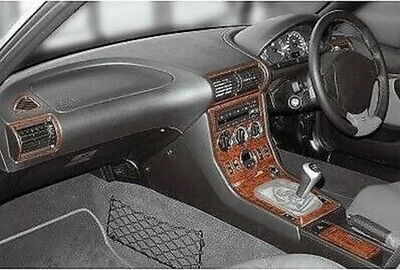 Interior Dashboard Kit 3M 3D 21-Part Burl Wood for BMW Z3 Series 1999-2002 - Image 1 of 4