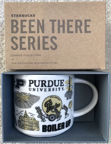 NEW Purdue University Starbucks Mug Been There Series Campus Collection Cover