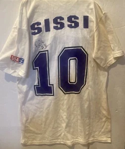 Vintage CyberRays Sissi Signed WUSA #10 Soccer Shirt Football Sz M - Picture 1 of 8