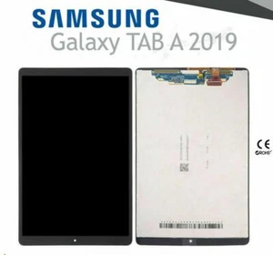DISPLAY ORIGINALE SAMSUNG GALAXY TAB A 10.1 2019 SM-T510 T515 VETRO SCHERMO NERO - Foto 1 di 1