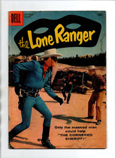 The Lone Ranger #117 - Clayton Moore photo cover - western - Dell - 1958 - (-VG)