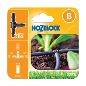 Hozelock 2777 T Piece 4mm Pack Of 12 - Picture 1 of 3