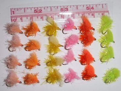 FISH WIZ LLC Estaz Egg Assortment 24 Piece -4 Colors- Size 10