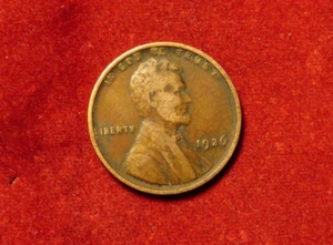 Pfennig 1926 ohne Münzzeichen. Farbe rötlich - Bild 1 von 5