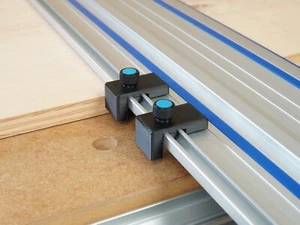 Kreg Guide Rail Drop Stops - Pair of 2 for Kreg Track Saw Guide Rails - Picture 1 of 3