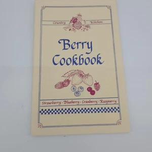 Berry Cookbook By Jean Childress Vintage Country Kitchen Collection 1989 - Picture 1 of 7