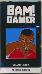 MIKE TYSON PUNCH-OUT NINTENDO BAM BOX Gamer ENAMEL PIN BRIAN ROMERO - Picture 1 of 1