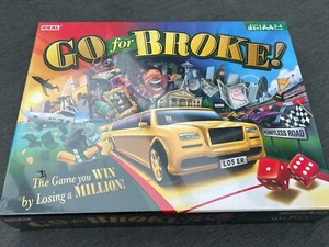 Go For Broke 💰 Family Board Game by IDEAL - Fun Money Management Challenge NEW - Picture 1 of 2