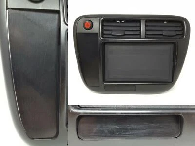 Climate Control Blanking Kit 1999-2000 Honda Civic plate trim ac panel ek cover  - Image 1 of 4