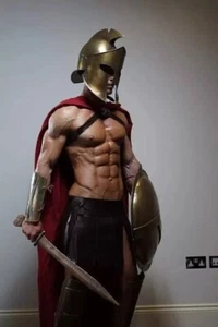 300 spartan Costume Medieval Warrior Full Armor Suit Knight Wearable Armour Larp - Picture 1 of 5