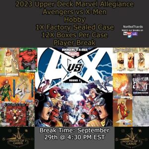All Comic Covers 2023 Upper Deck Allegiance Avengers vs X-Men - 1 Case BREAK #4