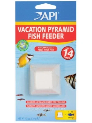 Pond/Aquarium Holiday Vacation Weekend Fish Food Block 3/7/14 Day Feeder - Image 1 of 4