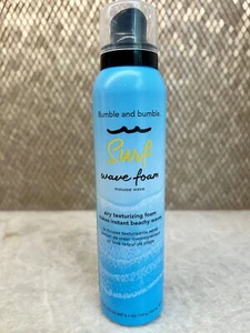 Bumble and Bumble Surf Wave Foam Airy Texturizing Foam Beachy Hair Waves 5.1oz - Picture 1 of 2