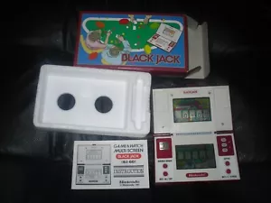 Nintendo BLACKJACK boxed GAME & WATCH mint old stock game box VERY slight wear - Picture 1 of 14