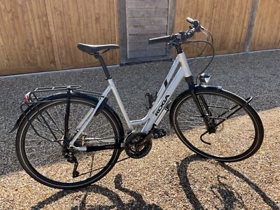 Custom hand built Koga Grand Tourer bicycle 2021 model, silver, nearly new - Image 1 of 4