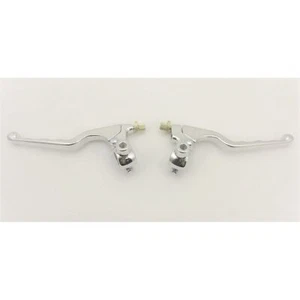 2FastMoto Dog Leg Lever and Perch Set with Finger Grips & Mirror Mounts 28-0423 - Picture 1 of 4