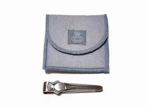 Georg Jensen Tie Clip Fish Motif by Arno Malinowski Solid Sterling Silver 925 - Picture 1 of 5