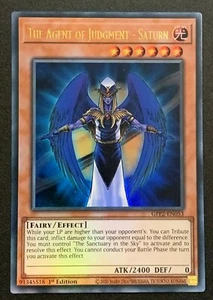 The Agent of Judgment - Saturn | GFP2-EN053 | Ultra Raro | 1ª Edición | YuGiOh - Imagen 1 de 3