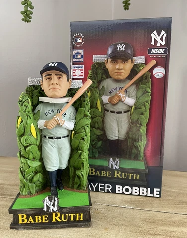 BABE RUTH New York Yankees Legend MLB “Field of Dreams” Game Bobblehead NIB! Cover