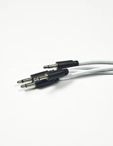 Befaco Patch Cables 100cm, White (pack of 4) - Picture 1 of 1
