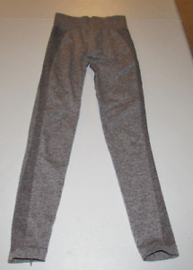 Gymshark Women's Gray Compression Ankle Leggings Pants Size S Waist 26"-28"