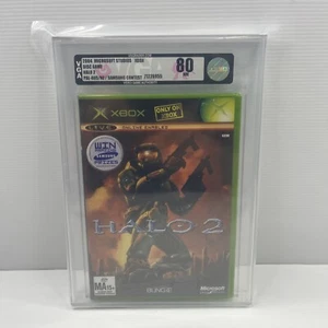 VGA GRADED 80 NM Halo 2 Microsoft Xbox Original Game AUS PAL - NEW & SEALED - Picture 1 of 2