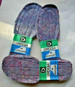 1 Paar Schuhsohle Einlegesohlen Überrandsohlen für Gummistiefel Größe 45 - Bild 1 von 2