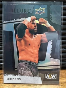 2022 Upper Deck AEW Allure - 76 Scorpio Sky - Black Rainbow - Picture 1 of 2
