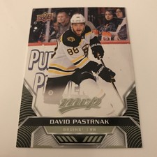 NHL Card,David Pastrnak,UD MVP 2020-21,Boston