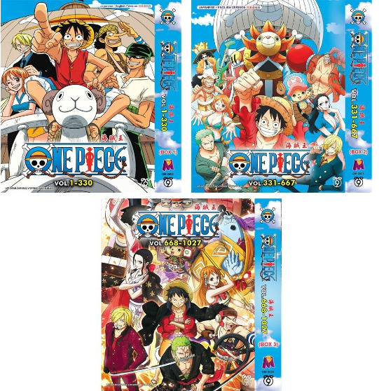 One Piece Eps 801-880. Dual audio. English Dub. English & Chinese  Subtitles.