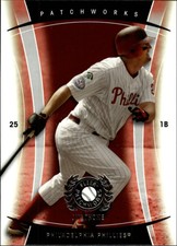 2005 (PHILLIES) Fleer Patchworks #50 Jim Thome