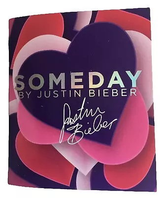 Justin Bieber Someday 0.05 oz 1.5 ml EDP Mini Travel Vial Lot Sample Deal - Image 1 of 4