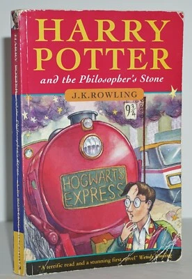 HARRY POTTER AND THE PHILOSOPHER'S STONE ~1ST/1ST UK BLOOMSBURY ED~~J.K. ROWLING - Image 1 of 4