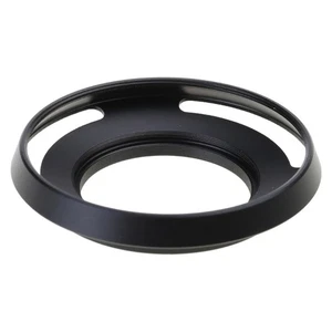 39mm Metal Screw-in Lens Hood Hollow Out 39mm Filter Thread Lens Hood Black - Picture 1 of 8