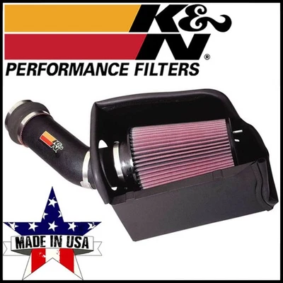K&N FIPK Cold Air Intake System Kit fits 1995-1997 Ford F250 F350 7.3L V8 Diesel - Image 1 of 4