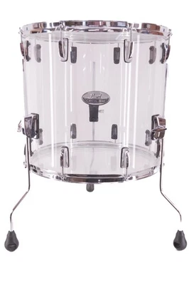 Pearl Crystal Beat 16×15′′ Floor Tom – Acrílico Ultra Claro – Caixa Aberta – Frete Grátis - Imagem 1 de 3