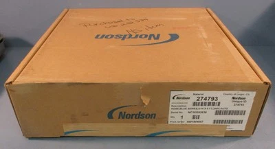 Manguera de pegamento termofusible Nordson 274793 serie azul 5/16" diámetro x 8' L 240V sello de fábrica Foto 1 de 4