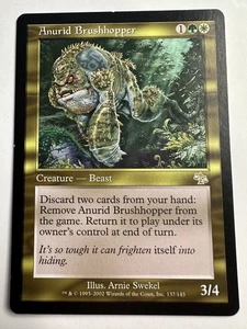 MTG Magic The Gathering Judgment Anurid Brushhopper Rare NM - Picture 1 of 2