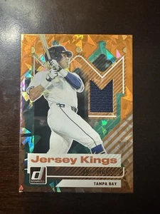 2025 Donruss - Jersey Kings Tre’ Morgan Patch Memorabilia 🔥 Tampa Bay Rays - Picture 1 of 2