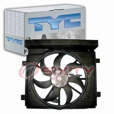 Conjunto de ventilador condensador y radiador doble TYC para correas Nissan Sentra 2013-2016 HZ Foto 1 de 4