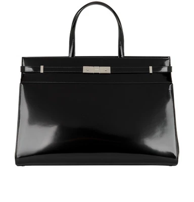 Yves Saint Laurent Large Manhattan Tote / Shopper Patent Leather Black - Image 1 of 4