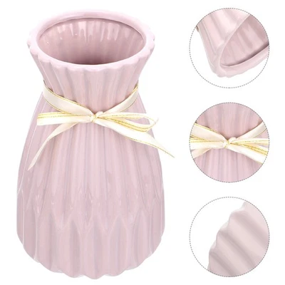  Blumenvase Modern Blumentopf Aus Keramik Esszimmertisch Herzstück - Bild 1 von 4