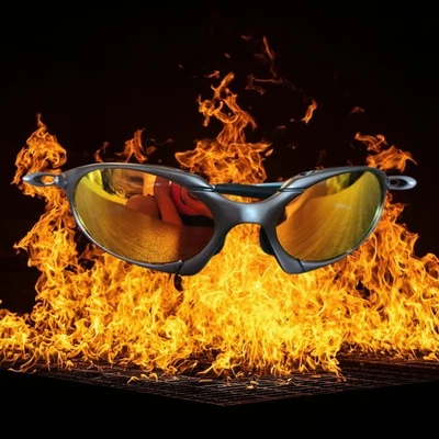 Lentes Oakley Polarizadas Romeo 1 Marco Gris Naranja Con Estuche y Caja Foto 1 de 4