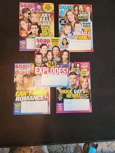 Soap Opera Digest 5-Pack Feb 7, 2016 To March 7, 2016 - Picture 1 of 6