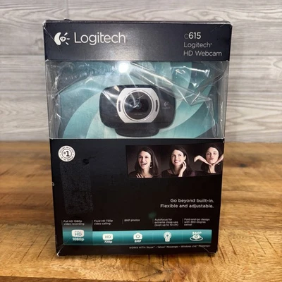 Logitech C615 Portable HD Webcam 1080p - Open Box - Image 1 of 4