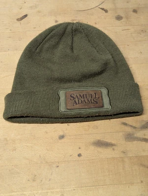 Зимняя шапка-бини Samuel Adams Sam Brewery армейская зеленая - Изображение 1 из 2