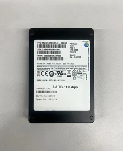 MZILS3T8HMLH SAMSUNG PM1633A 3,84 To 12G SAS 2,5" SFF SSD SOLID STATE MZ-ILS3T8B - Photo 1/1