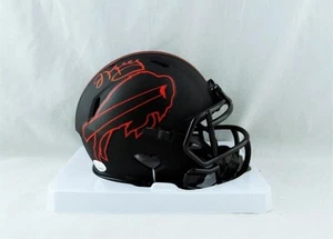 Jim Kelly Autographed Buffalo Bills Eclipse Mini Helmet - JSA W Auth *Red - Picture 1 of 2