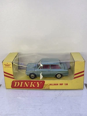 NEW IN BOX NIB VINTAGE DINKY MECCANO DIE-CAST TOYS HILLMAN IMP No. 138 - Image 1 of 4